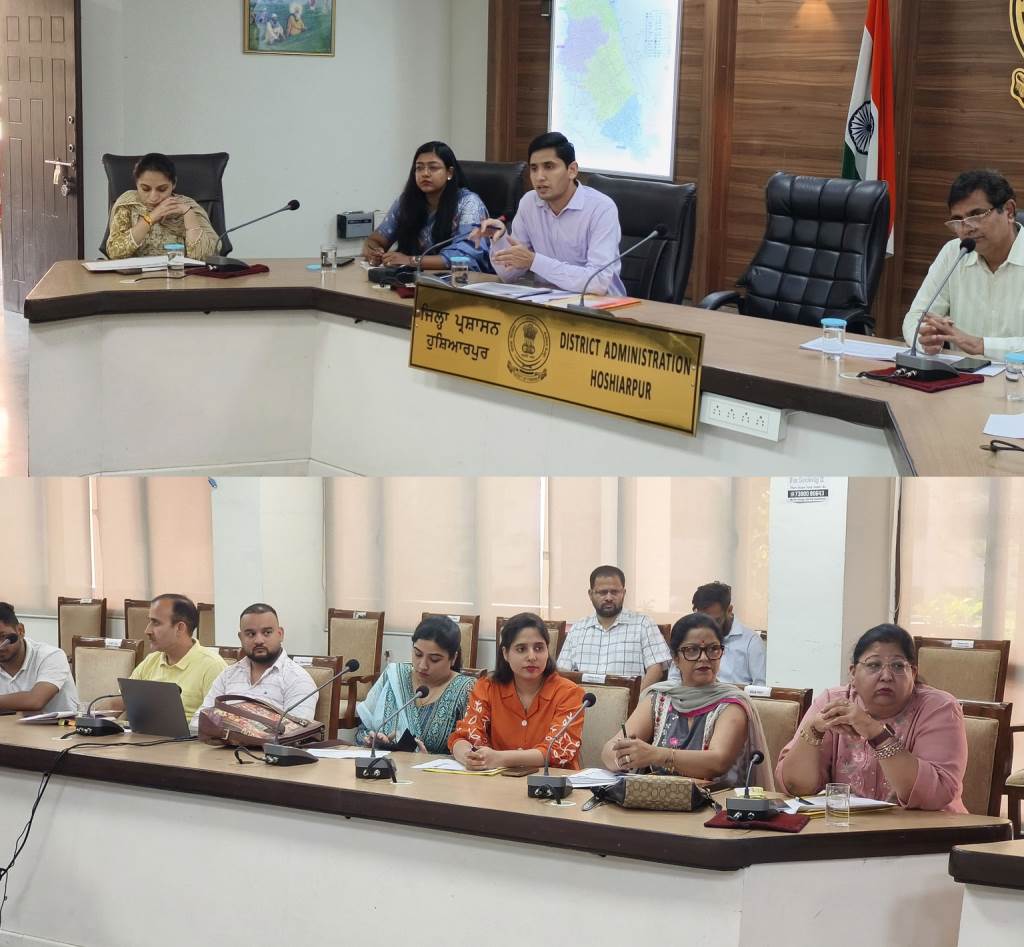 District Health Society meeting reviews progress of various national health programs